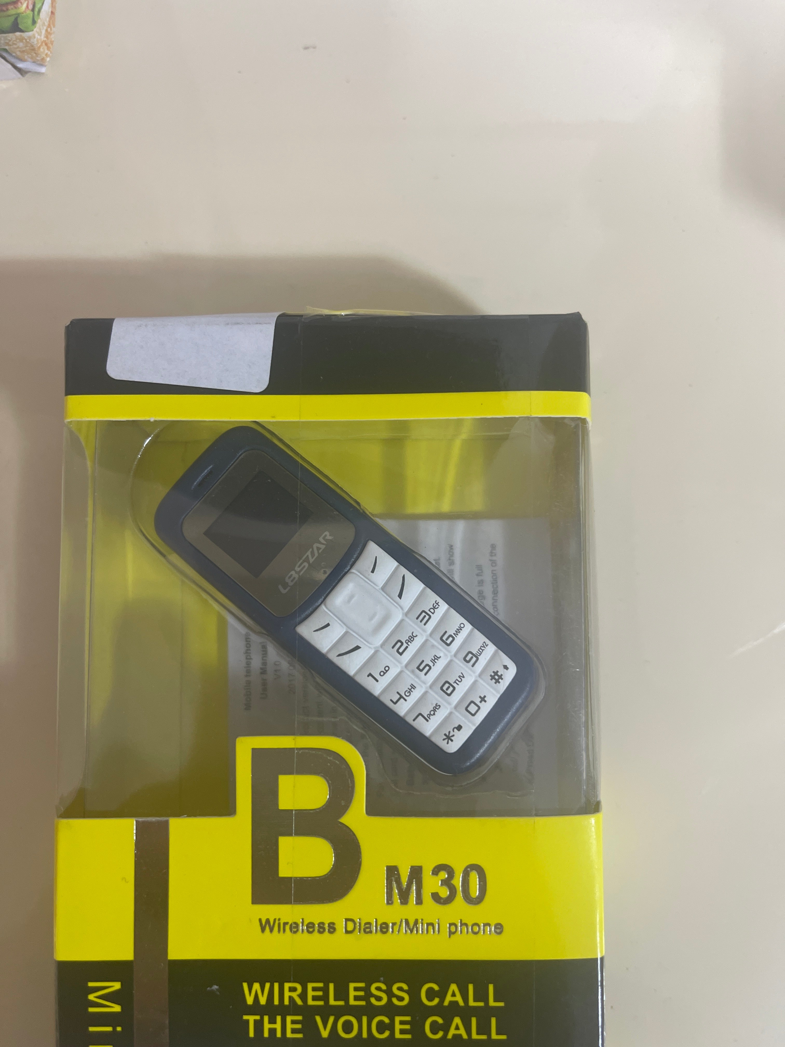 L8STAR BM30 Mini Mobile Phone – Wireless Dialer Super Small Backup Phone HD Voice