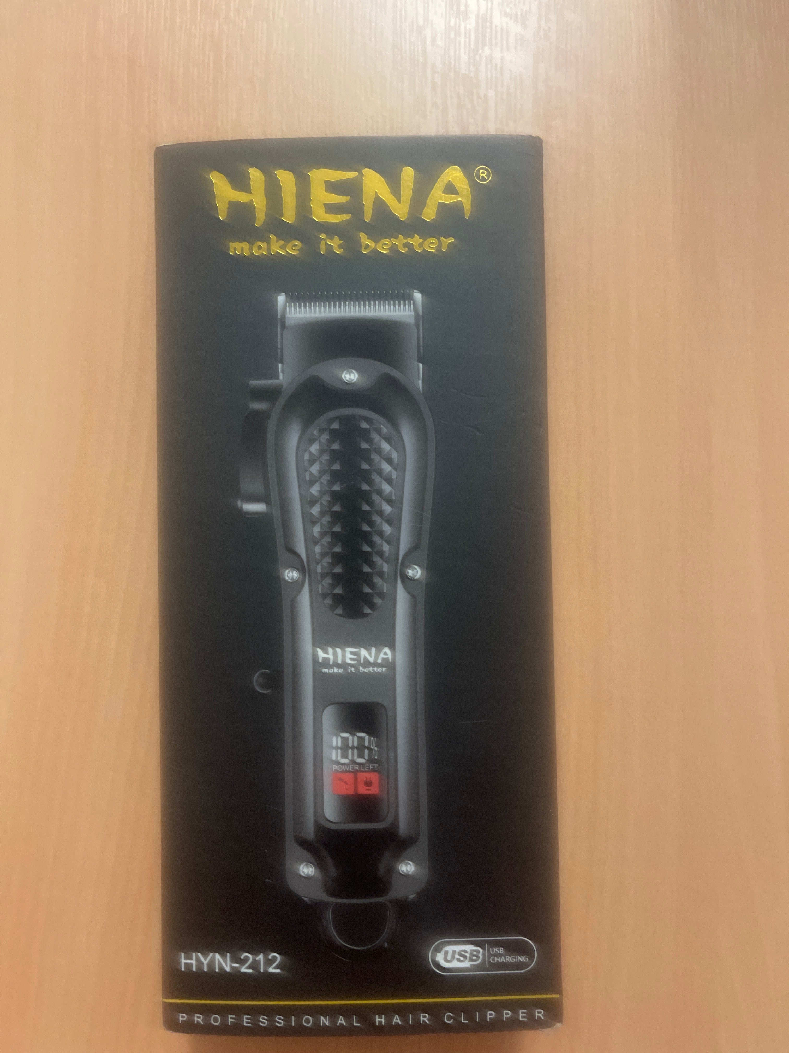 Professional Hair Clipper – Cordless Trimmer, Rechargeable, Precision Cutting