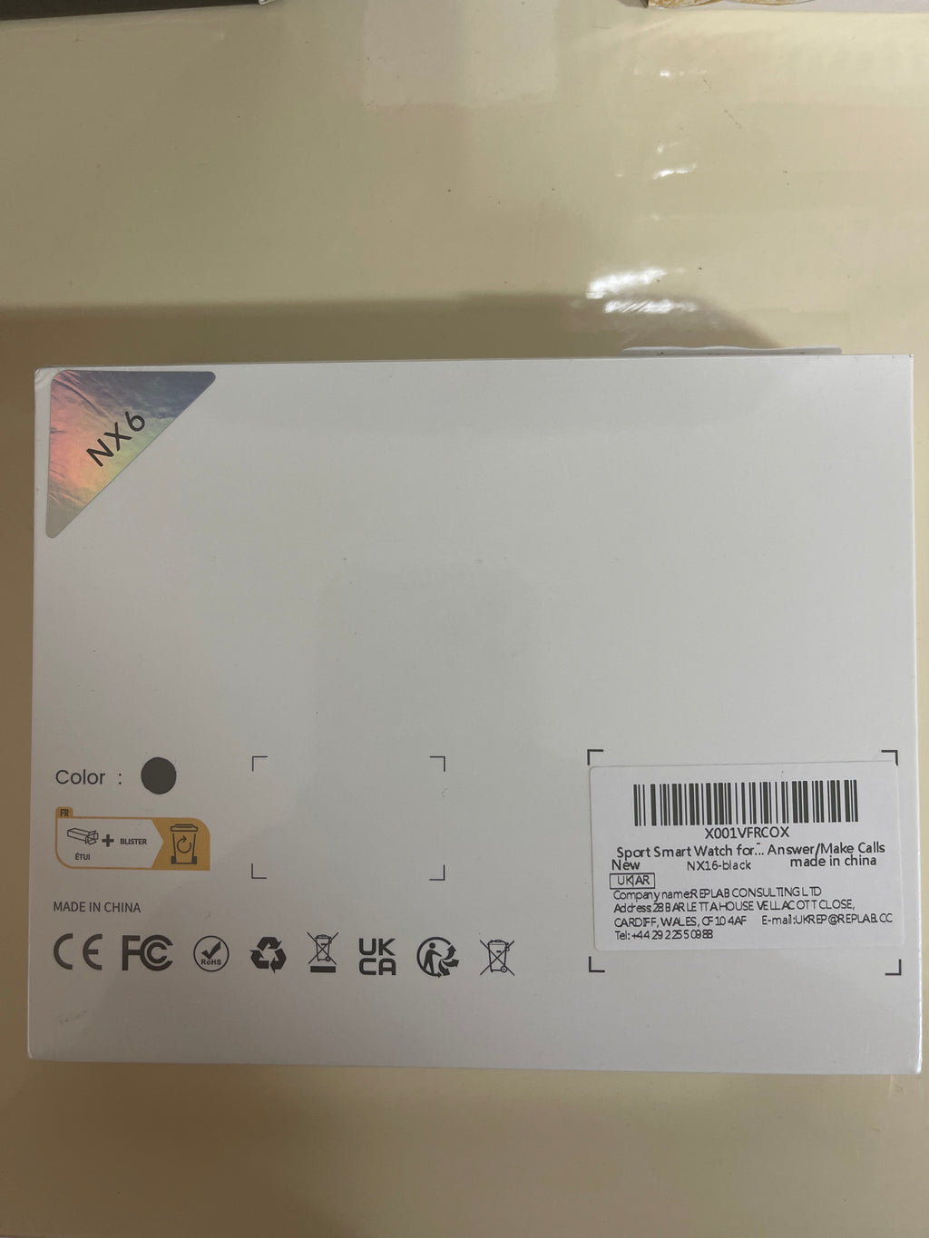 Sport Smart Watch NX6 – Bluetooth Fitness Tracker, Calls, Android & iPhone