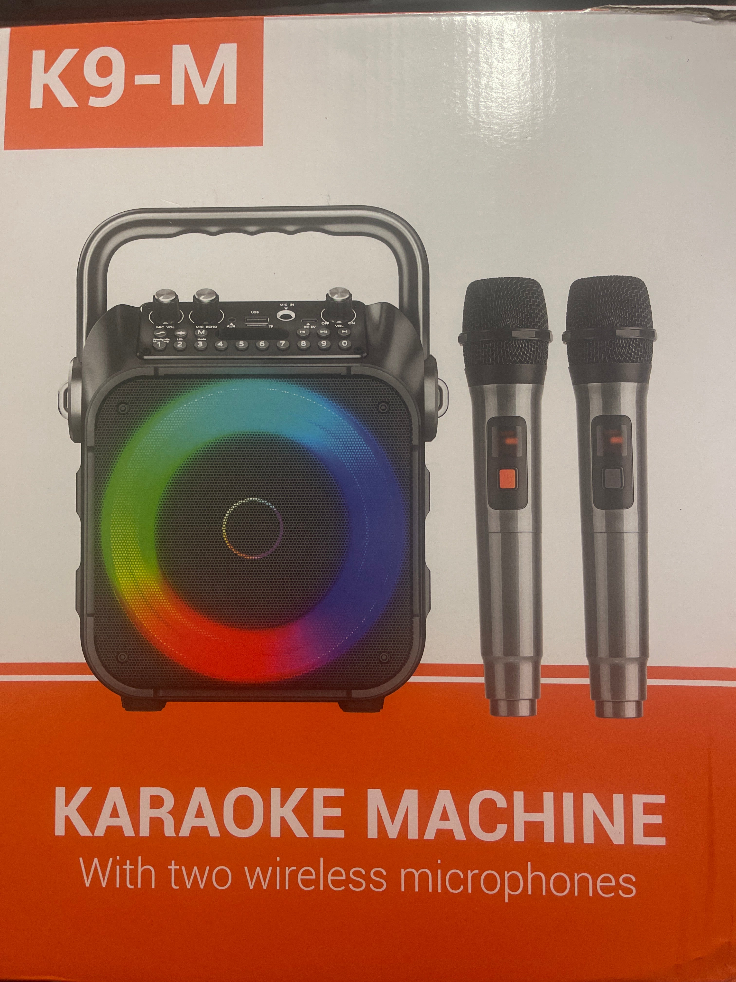 Wireless Karaoke Microphone – Bluetooth Speaker, Portable Singing Mic